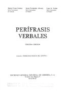 Perífrasis verbales; Rafael Fente Gómez; 1976