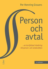 Person och avtal; Per Henning Grauers; 2018