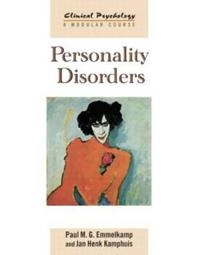 Personality disorders; Paul M. G. Emmelkamp; 2007