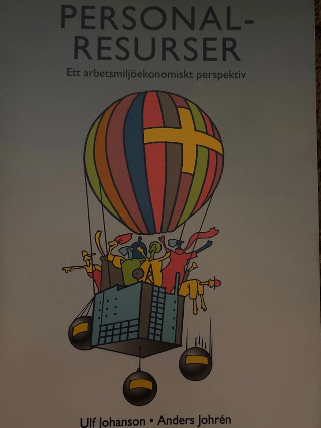 Personalresurser -ett arbetsmiljöekonomiskt perspektiv; Ulf Johanson; 1996