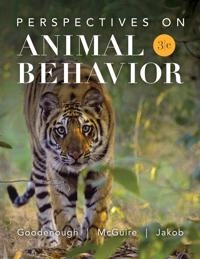 Perspectives on Animal Behavior; Judith Goodenough, Betty McGuire, Robert A. Wallace; 2009