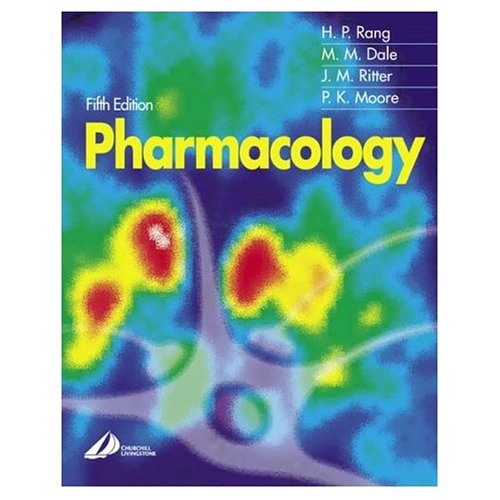Pharmacology; H.P. Rang. M.M. Dale. J.M.Ritter. P.K.Moore.; 2003