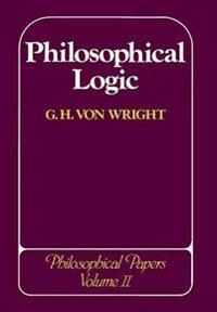 Philosophical Logic; G H Von Wright; 1983