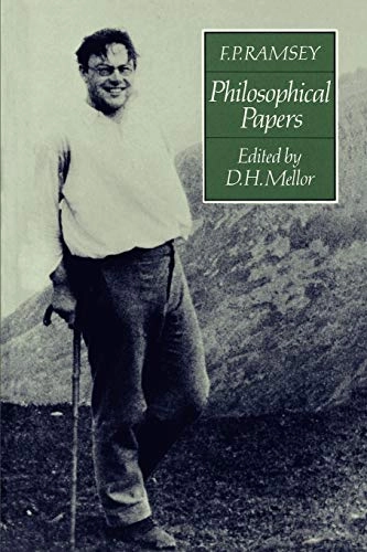 Philosophical papers; Frank Plumpton Ramsey; 1990