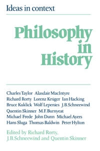 Philosophy in history : essays on the historiography of philosophy; Richard Rorty; 1984