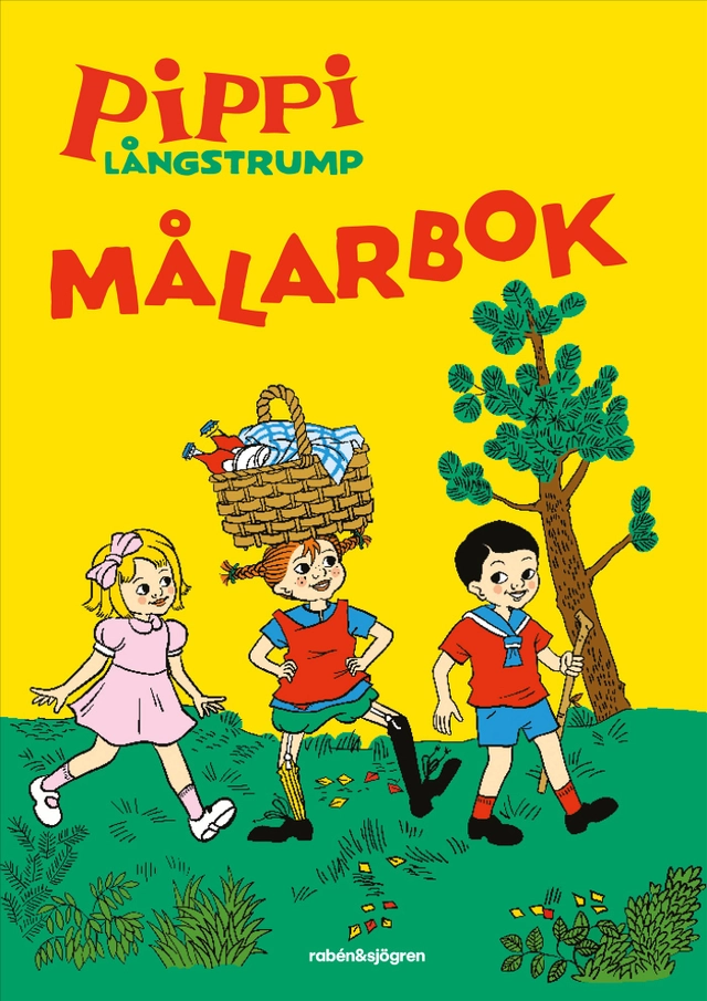 Pippi Långstrump målarbok; Astrid Lindgren; 2025