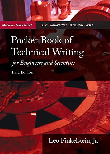 Pocket book of technical writing for engineers and scientists; Finkelstein; 2007