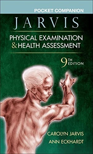 Pocket Companion for Physical Examination & Health Assessment; Carolyn Jarvis, Ann L Eckhardt; 2023