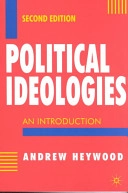 Political ideologies : an introduction; Andrew Heywood; 1998