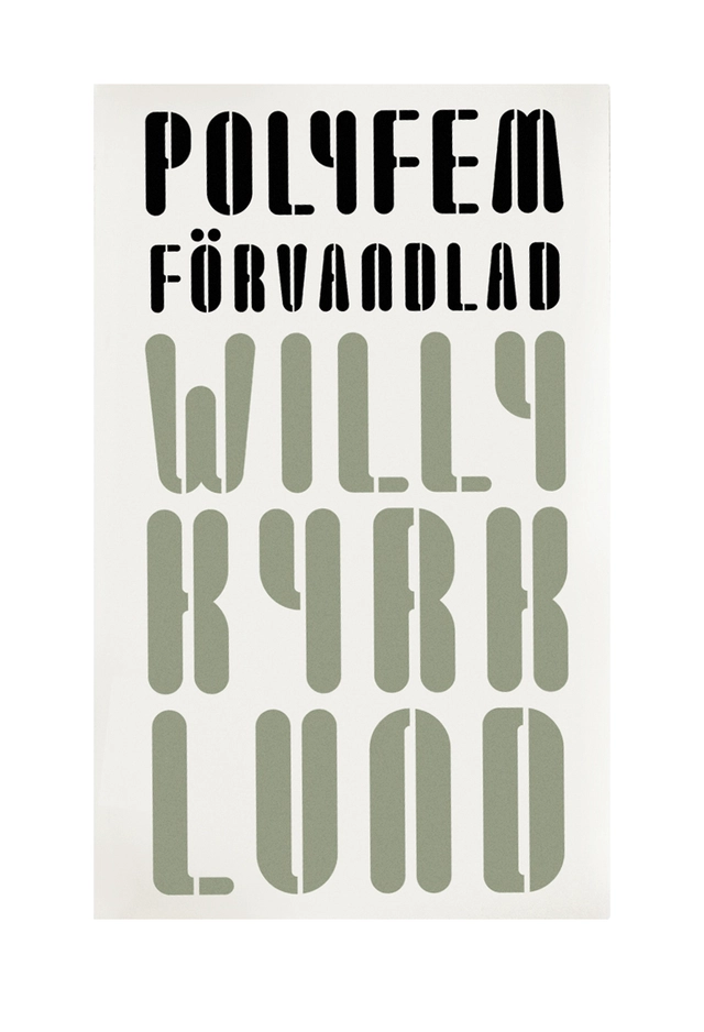 Polyfem förvandlad : roman; Willy Kyrklund; 2002