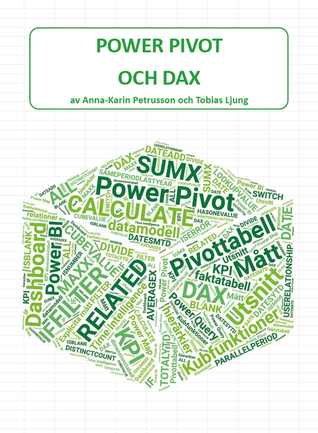 Power Pivot och DAX; Tobias Ljung, Anna-Karin Petrusson; 2024