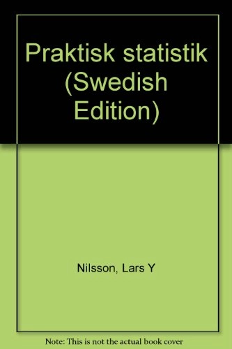 Praktisk statistik; Lars Y. Nilsson; 1978