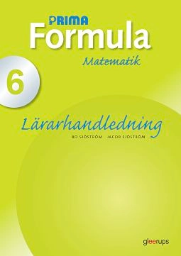 Prima Formula 6 Lärarhandl; Bo Sjöström, Jacob Sjöström; 2014