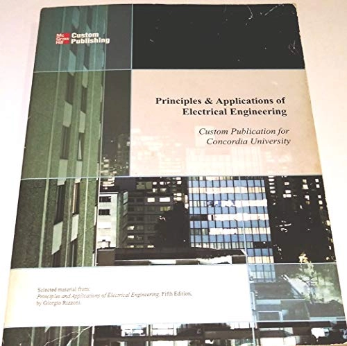 Principles and applications of electrical engineering; Giorgio Rizzoni; 2007