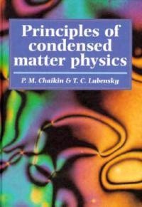Principles of condensed matter physics; P. M. Chaikin; 1995
