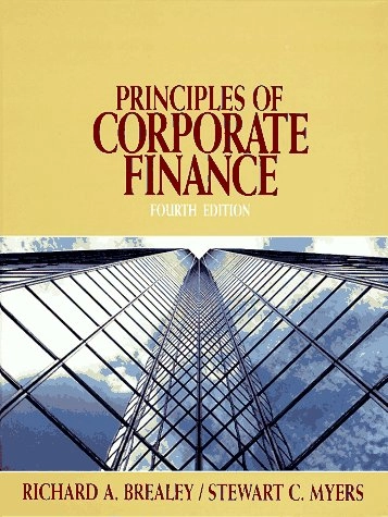 Principles of corporate finance; Richard A. Brealey; 1991