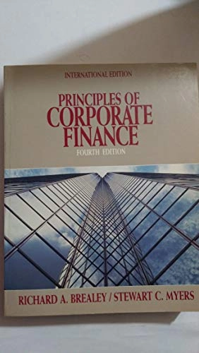 Principles of corporate finance; Richard A. Brealey; 1991