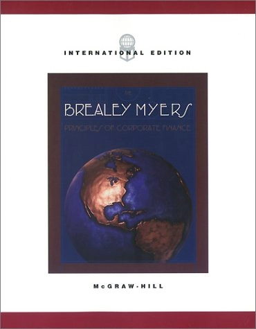 Principles of corporate finance; Richard A. Brealey; 2003
