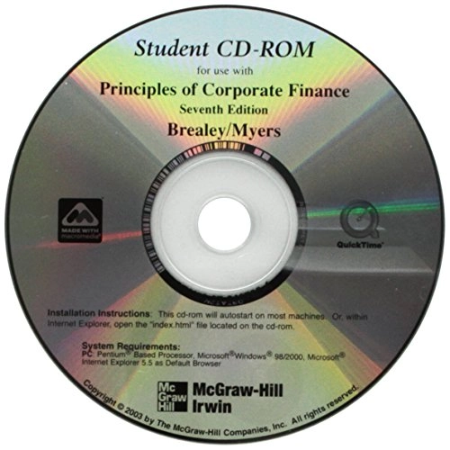 Principles of corporate finance; Richard A. Brealey, Stewart C. Myers; 2003
