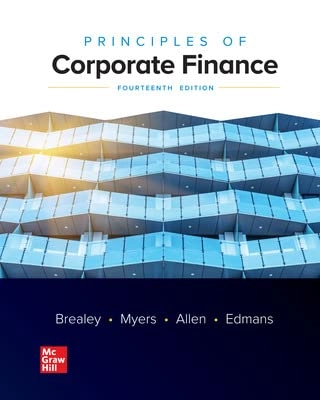 Principles of corporate finance; Richard A. Brealey; 2023