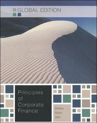 Principles of corporate finance / Richard A. Brealey, Stewart C. Myers, Franklin Allen; Richard A. Brealey; 2011