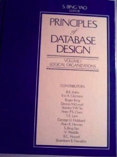 Principles of database design; S. Bing Yao; 1985