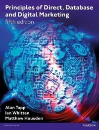 Principles of direct, database and digital marketing; Alan. Tapp; 2014
