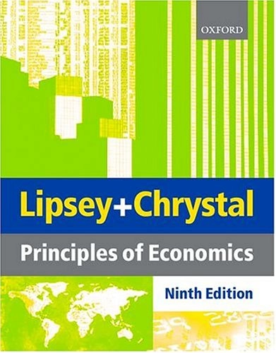 Principles of economics; Richard G. Lipsey; 1999