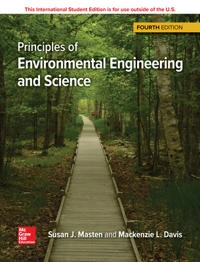 Principles of environmental engineering and science; Susan J. Masten; 2020