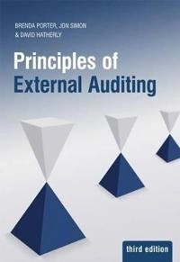 Principles of External Auditing; Brenda Porter, David Hatherly, Jon Simon; 2008