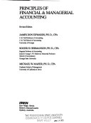 Principles of financial & managerial accounting; James Don Edwards; 1993