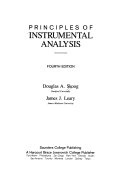 Principles of instrumental analysis; Douglas A. Skoog; 1992