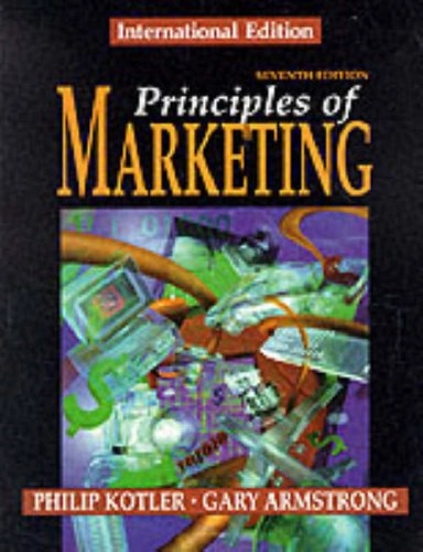 Principles of marketing; Philip Kotler; 1996