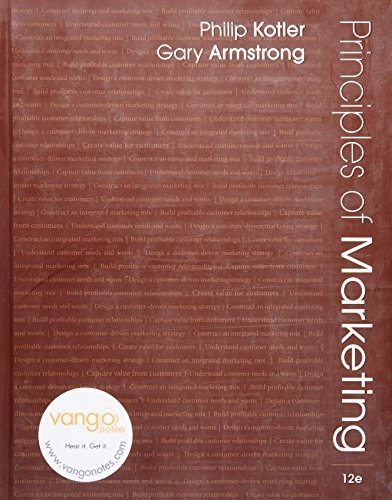 Principles of marketing; Philip Kotler; 2008
