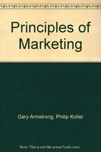 Principles of marketing; Philip Kotler; 1991
