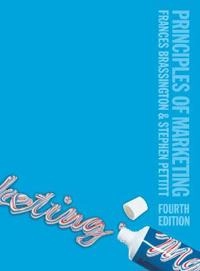 Principles of marketing; Frances Brassington; 2006