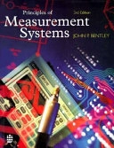 Principles of measurement systems; John P. Bentley; 1995