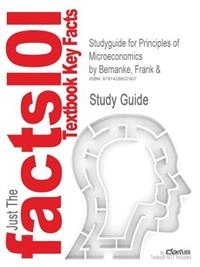 Principles of Micro-economics; Robert H. Frank, Ben Bernanke; 2003