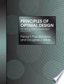Principles of optimal design : modeling and computation; Panos Y. Papalambros; 2000