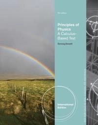 Principles of physics : a calculus-based text; Raymond A. Serway; 2013