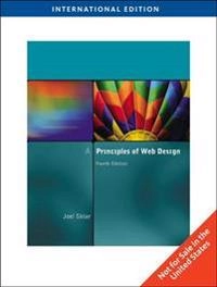 Principles of web design; Joel Sklar; 2009