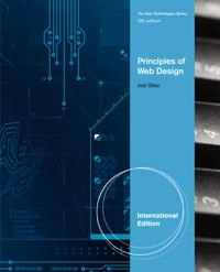 Principles of web design; Joel. Sklar; 2012