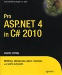 Pro ASP.NET 4.0 in C# 2010; Matthew MacDonald; 2010