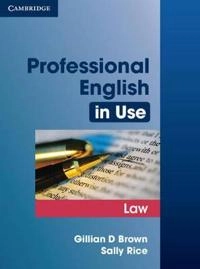 Professional English in use; Gillian D. Brown; 2007
