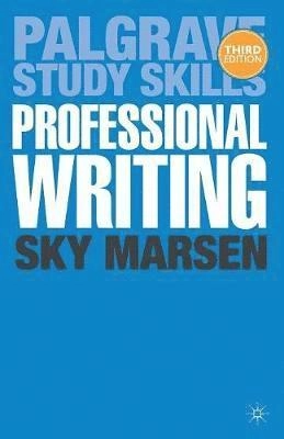 Professional writing; Sky. Marsen; 2013