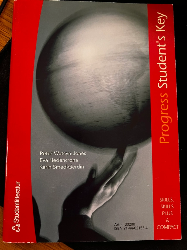 Progress Student's Key; Eva Hedencrona, Karin Smed-Gerdin, Peter Watcyn-Jones; 2001