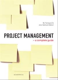 Project management : a complete guide; Bo Tonnquist; 2009