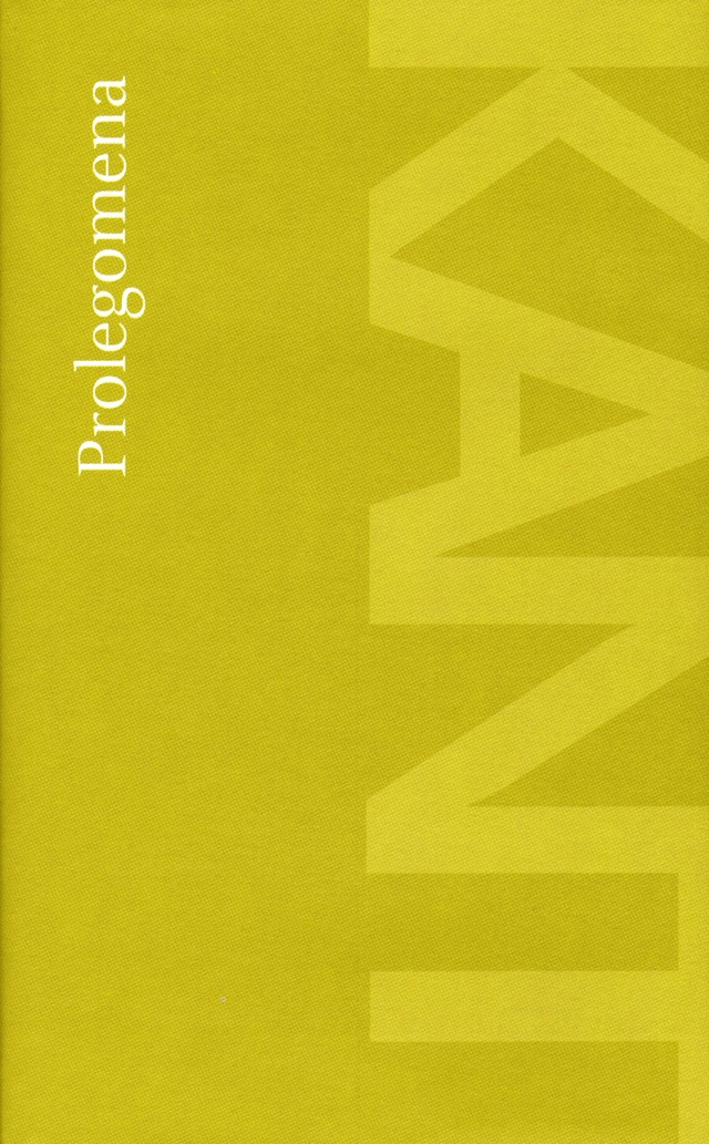 Prolegomena till varje framtida metafysik som skall kunna uppträda som vetenskap; Immanuel Kant; 2002