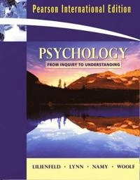 Psychology; Scott O Lilienfeld; 2007