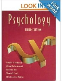 Psychology; Douglas A. Bernstein; 1994
